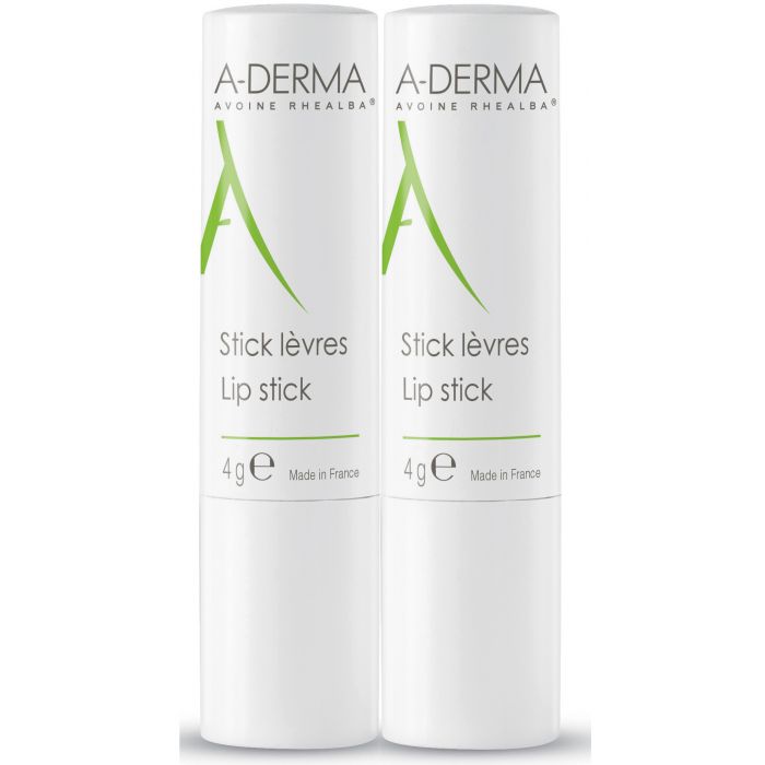 Набір A-Derma (А-Дерма) Дуо Стік для губ 2x4 г