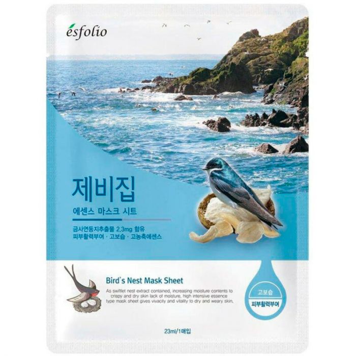 Маска тканинна для обличчя Esfolio Пташине гніздо, 23 мл