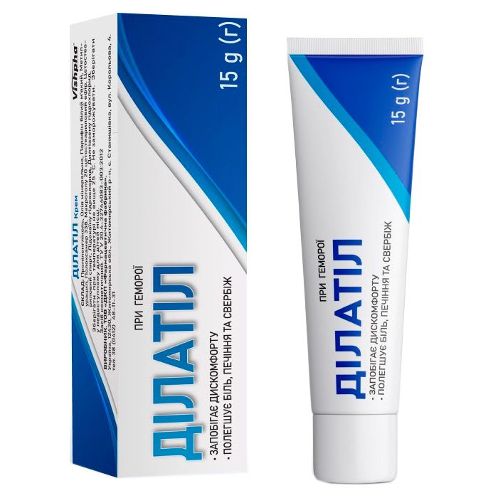 Ділатіл крем 15 г