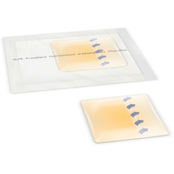Пов'язка Alpe (АЛПЕ) ПримаДерм гідроколоїдна 15 х 18 см №1