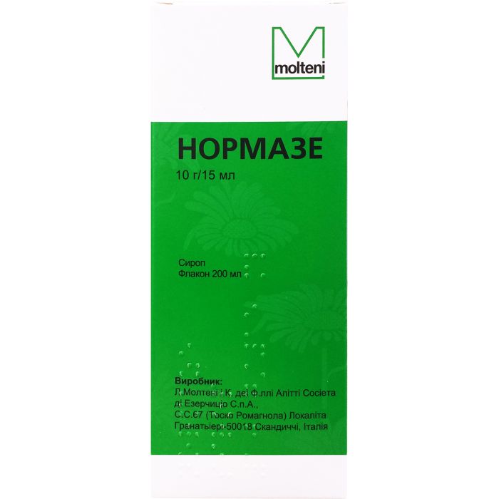 Нормазе сироп 200 мл