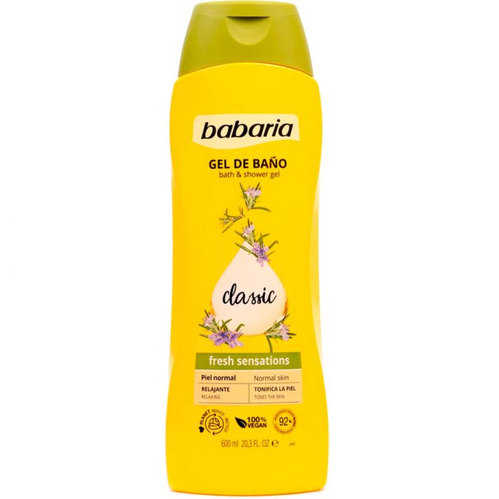 Гель Babaria (Бабарія) для ванни та душу з розмарином 600 мл