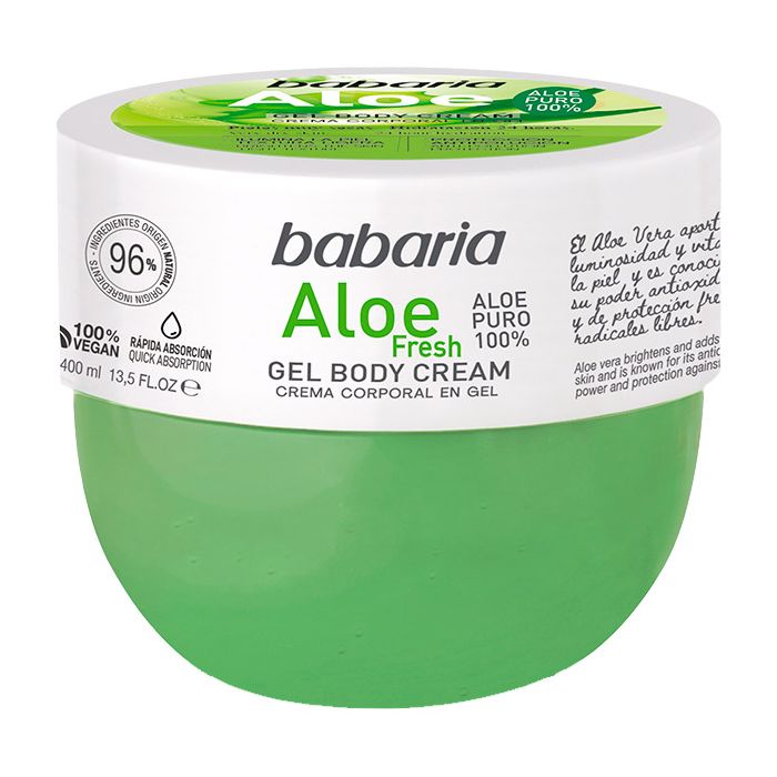 Крем Babaria (Бабарія) для тіла фреш-гель з алое 400 мл