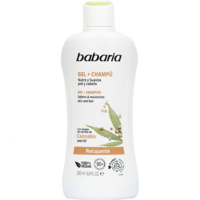 Гель-шампунь Babaria (Бабарія) з канабісом 200 мл