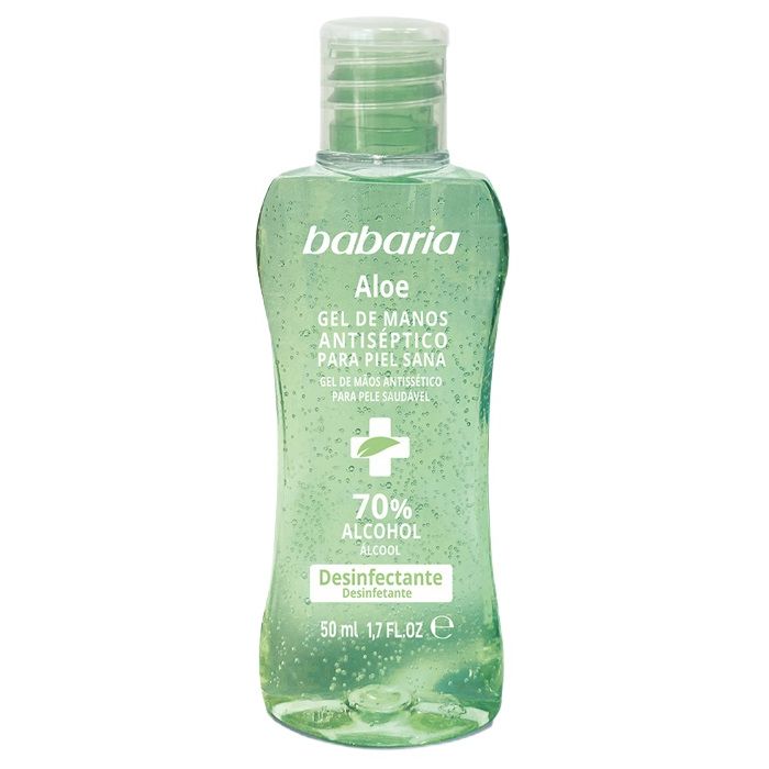 Гель-антисептик Babaria (Бабарія) з Алое та олією Жожоба 50 мл