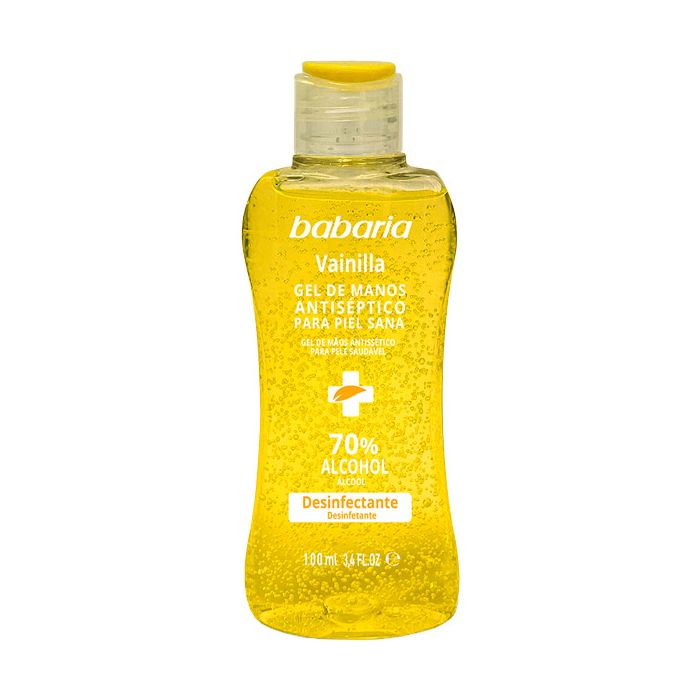 Гель-антисептик Babaria (Бабарія) з Ваніллю та аргановою олією 100 мл