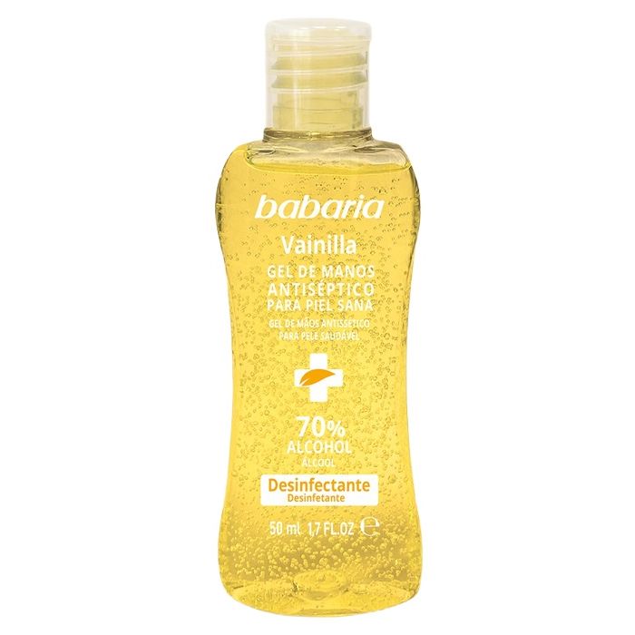 Гель-антисептик Babaria (Бабарія) з Ваніллю та аргановою олією 50 мл