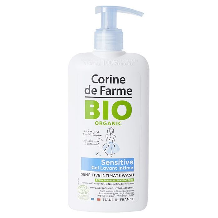 Гель для інтимної гігієни Corine De Farme (Корін Де Фарм) Свіжий алое вера, без сульфатів, 250 мл