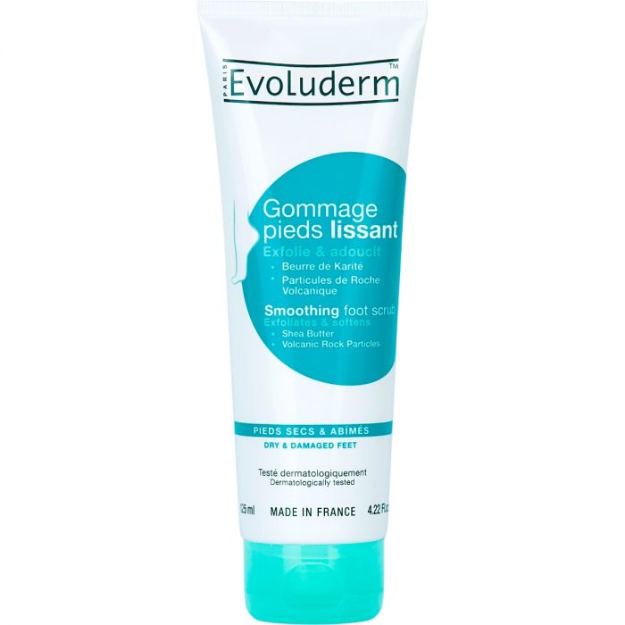 Скраб Evoluderm (Еволюдерм) для ніг пом'якшуючий з олією ши 125 мл 