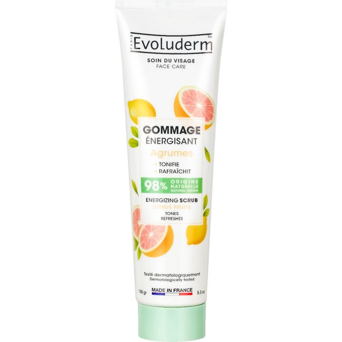 Скраб Evoluderm (Еволюдерм) для обличчя стимулюючий з цитрусами, 150 г