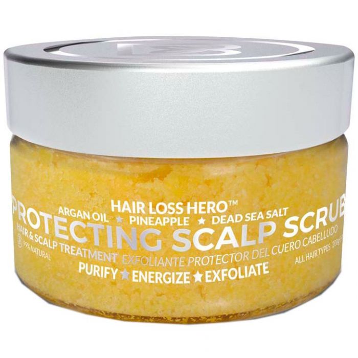 Скраб Biovene (Біовен) для шкіри голови захисний з сіллю мертвого моря Ананас 200 г