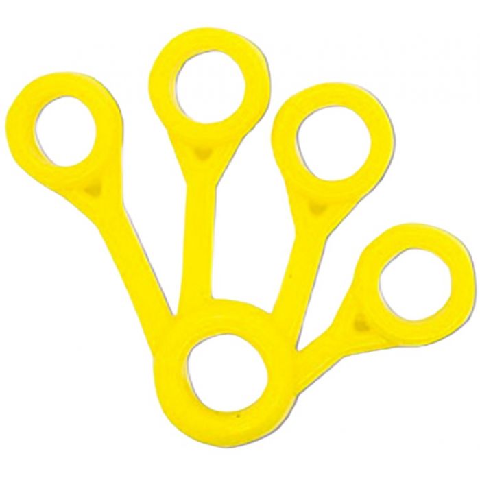 Пальчиковий тренажер OrtoSport OS-014 екстензор жовтий, легкий