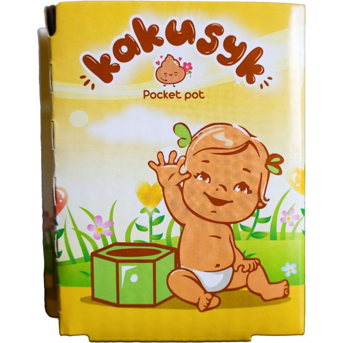 Горщик кишеньковий Какусик для дітей 1 шт.