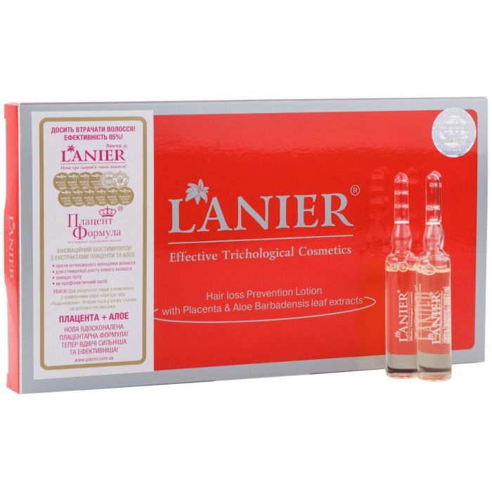 Лосьйон Placen Formula Lanier Classic проти випадіння волосся, 12х10 мл