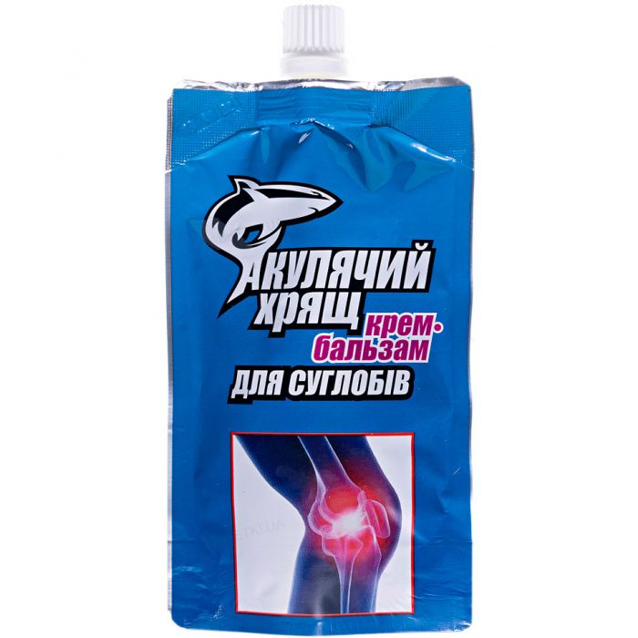 Акулячий хрящ Sharkcartilage для суглобів крем-бальзам 100 мл