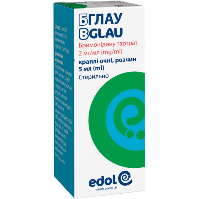 Бглау 2 мг/мл краплі для очей 5 мл