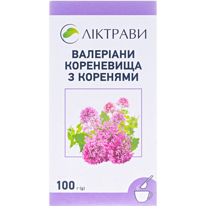 Валеріани кореневища з корінням збір 100 г