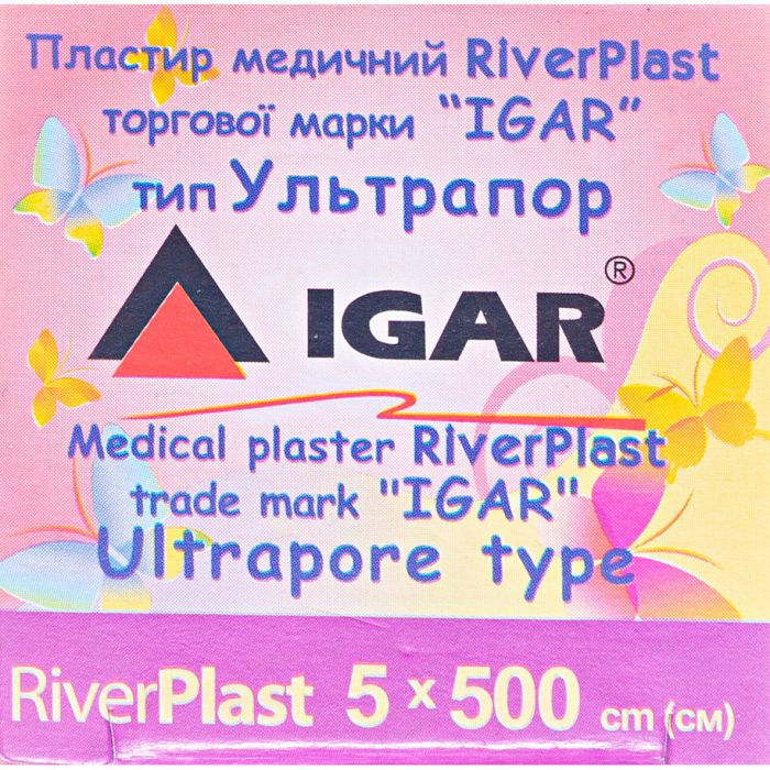 Лейкопластир кат. 5cм х 500см Riverplast