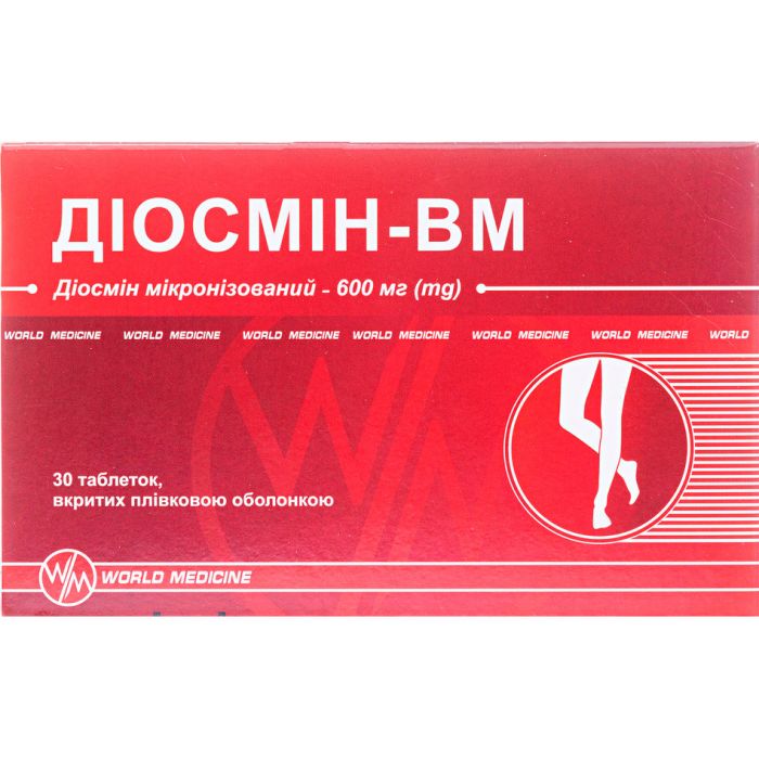 Діосмін-ВМ таблетки №30