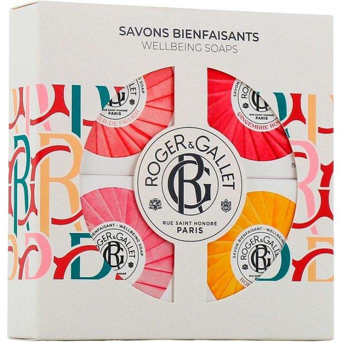 Набір Roger&Gallet (Роже&Галье) Асорті мила, 4х50 г
