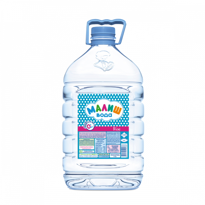Вода дитяча Малиш питна 5 л