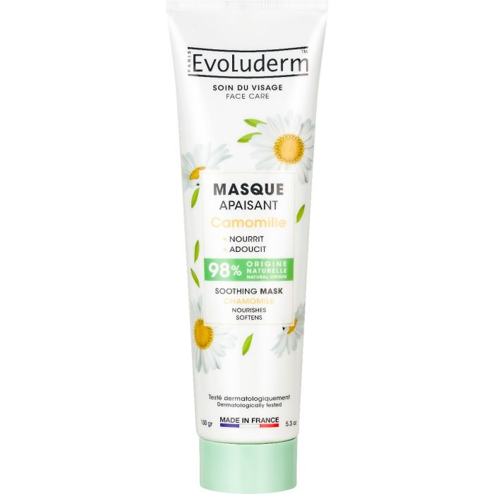 Маска Evoluderm (Еволюдерм) для обличчя заспокоюча з екстрактом ромашки, 150 г