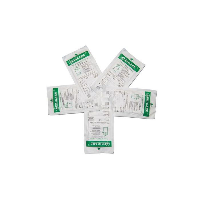 Рукавички Medicare хірургічні латексні стерильні припудрені (р.9)