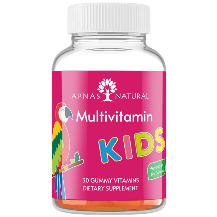 Apnas Natural (Апнас Натурал) Комплекс мультивітамінів та мінералів для дітей, жувальні пастилки №30
