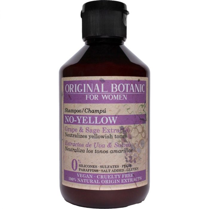 Шампунь Original Botanic (Оріджінал Ботанік) для блондованого волосся проти жовтизни жіночий 250 мл