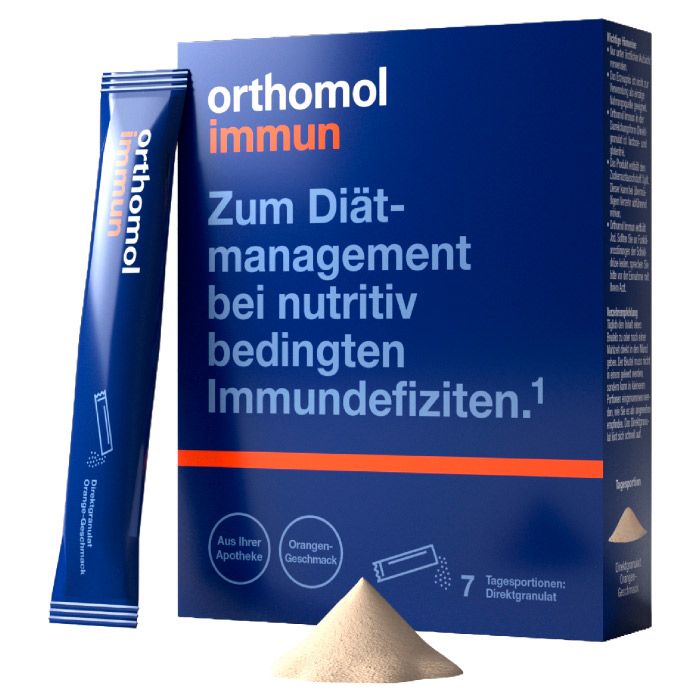 Orthomol Immun Direktgranulat Апельсин (відновлення імунної системи) 7 днів саше №7