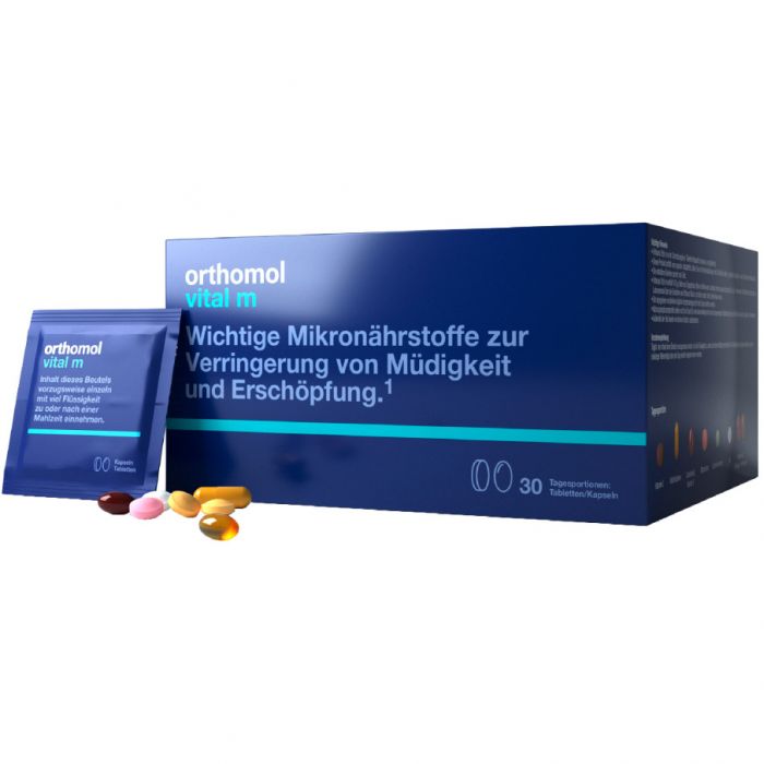 Orthomol Vital M (для чоловіків) 30 днів гранули №30