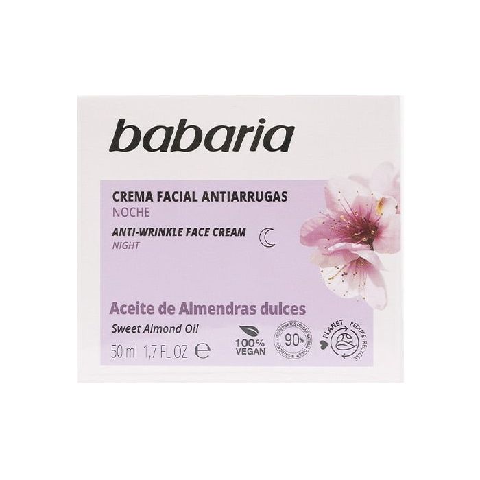 Крем Babaria (Бабарія) з Мигдалевою олією проти зморшок для обличчя 50 мл