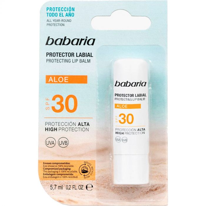 Бальзам Babaria (Бабарія) Алое Вера захисний для губ SPF30 5,7 мл