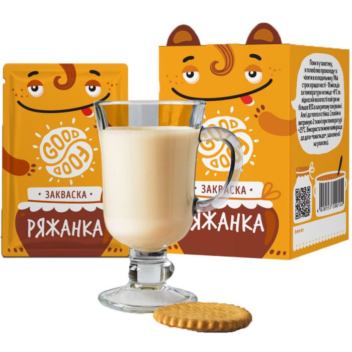 Закваска Good Food Біоряженка №5