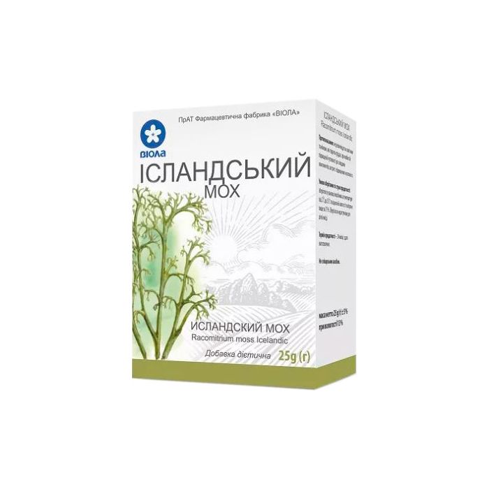 Ісландський мох, збір 25 г