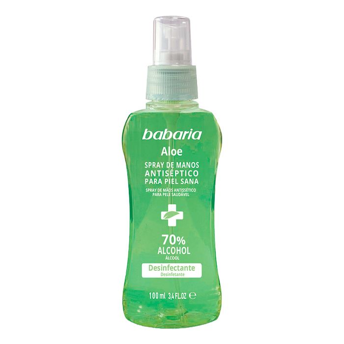 Спрей-антисептик Babaria (Бабарія) з алое та олією Жожоба 100 мл