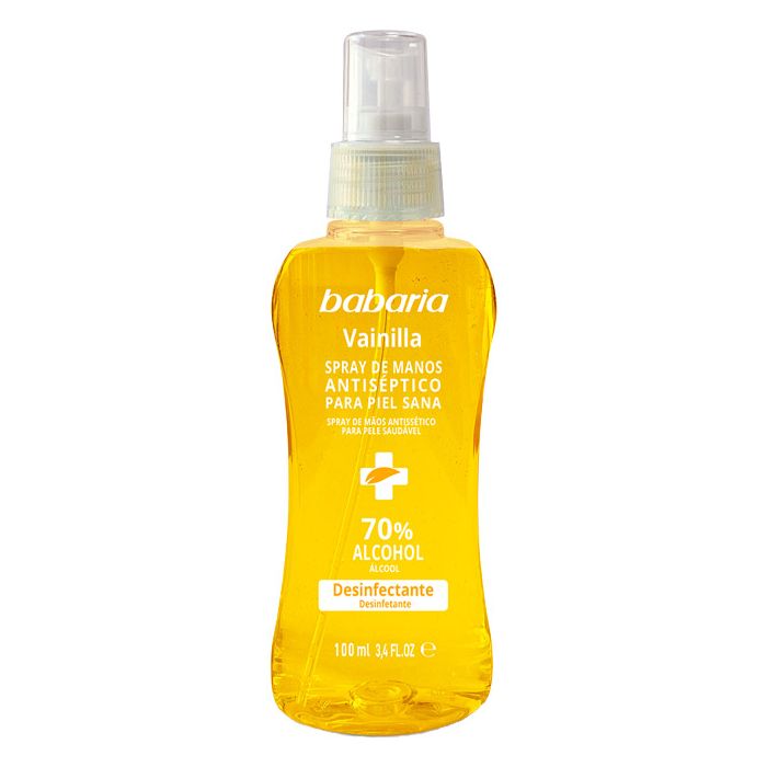 Спрей-антисептик Babaria (Бабарія) з Ваніллю та Аргановою олією 100 мл 