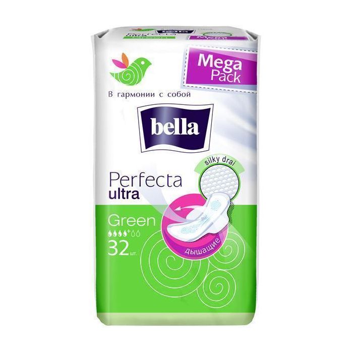 Прокладки Bella Perfecta Ultra Green 32 шт