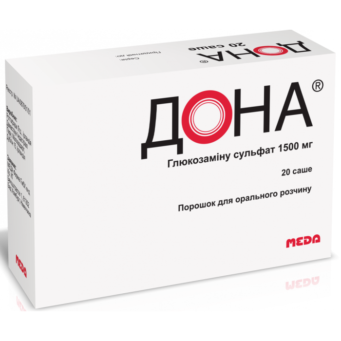 Дона порошок для приготування розчину 1,5 г пакетик №20