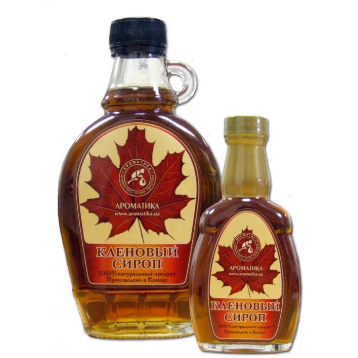 Сироп Ароматика Кленовий 125 мл - фото №1 Сироп Ароматика Кленовий 125 мл