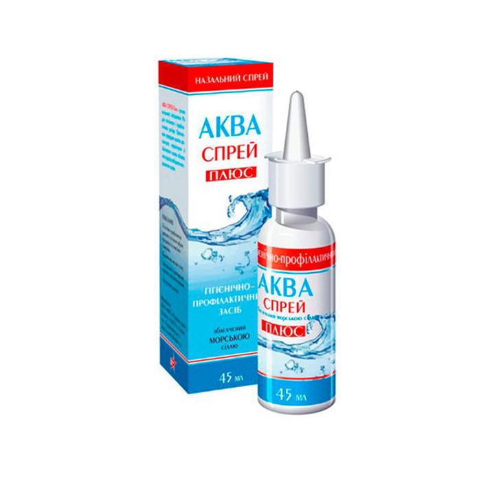 Аква Спрей Плюс 3 % спрей назальний 45 мл