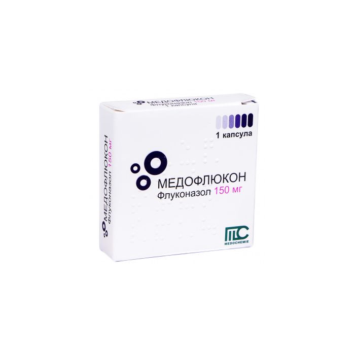 Медофлюкон 150 мг капсули №1