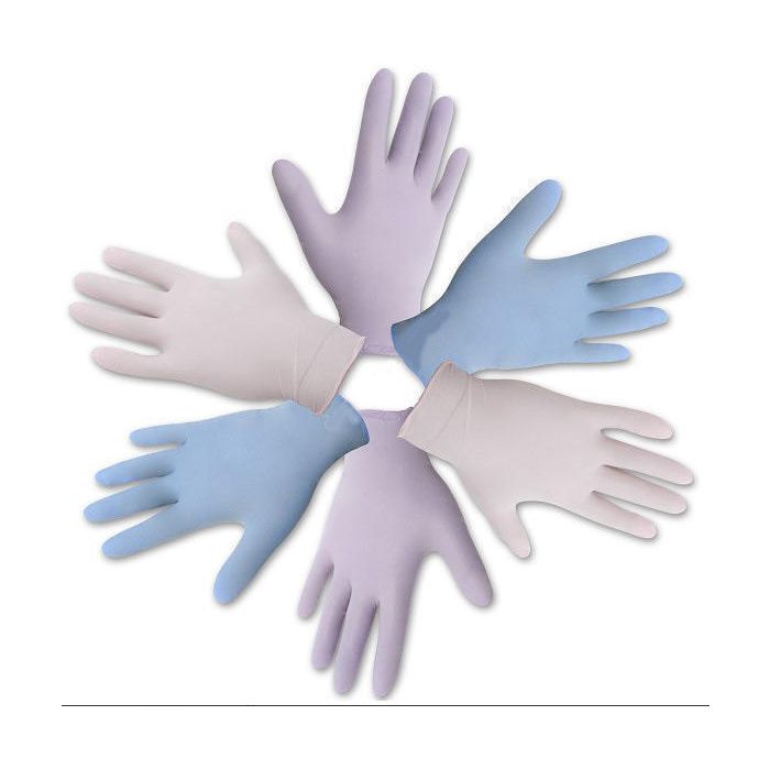 Рукавички Medicare оглядові нітрилові нестерильні не припудрені фіолетові (р.S)