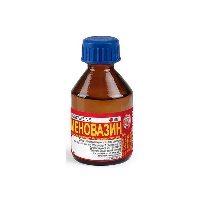 Меновазин розчин 40 мл