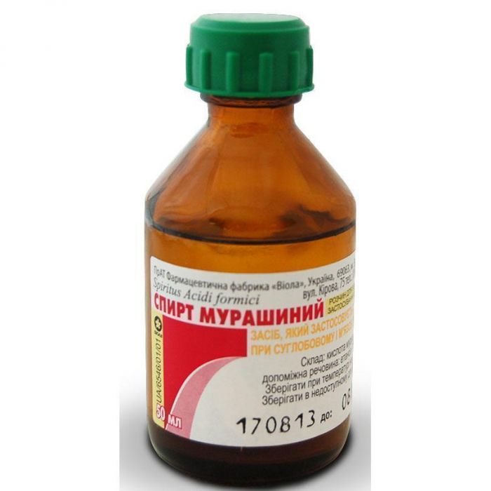Мурашиний спирт 50 мл