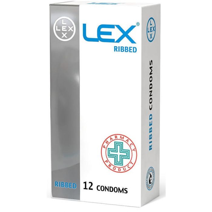 Презервативи LEX Ribbed №12