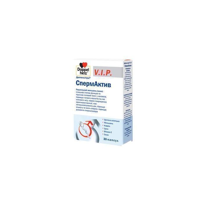 Доппельгерц V.I.P. СпермАктів капсули №30