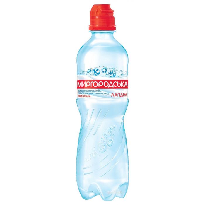 Вода мінеральна Миргородська Лагідна негазована Спорт 0,5 л