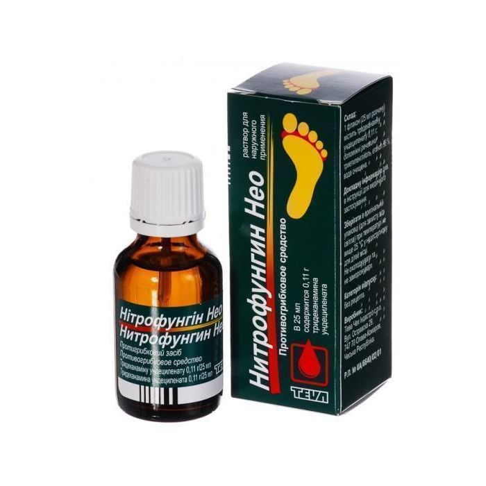 Нітрофунгін НЕО розчин 25 мл
