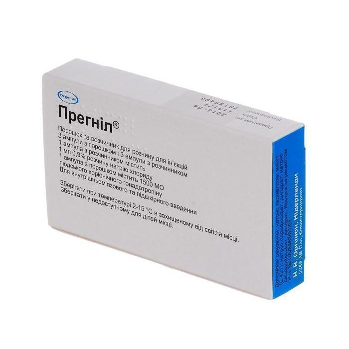 Прегніл 1500 МО порошок для розчину №3